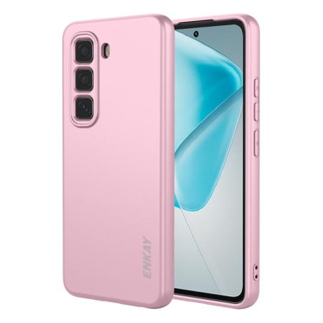 Силікловий чохол ENKAY Liquid Silicone на Infinix Hot 50 Pro 4G - рожевий