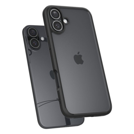 Оригінальний чохол Spigen Ultra Hybrid для iPhone 16 - Matte Black