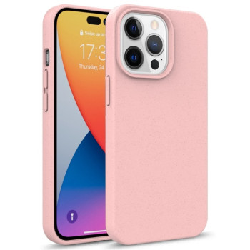 Протиударний чохол Starry Series Straw для iPhone 14 Pro - рожевий