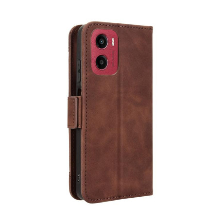 Чохол-книжка Skin Feel Calf Motorola Moto G05 4G / E15 4G - коричневий