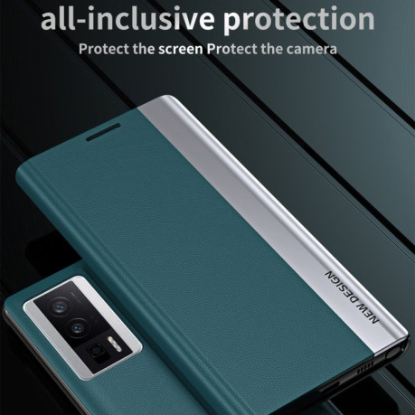 Чохол-книжка Electroplated Ultra-Thin для Xiaomi Poco F5 Pro - жовтий
