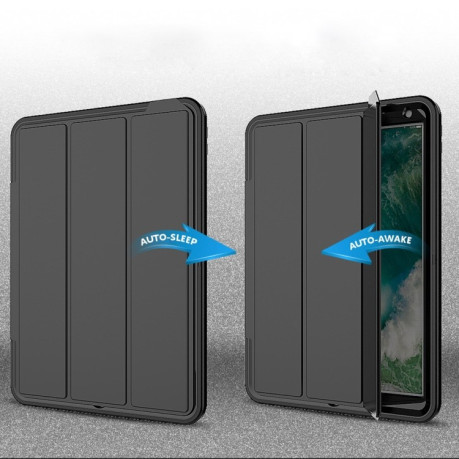 Противоударный чехол 3-layer Magnetic Protective на iPad Air 3 2019/Pro 10.5- черный