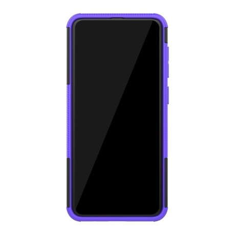 Протиударний чохол Tire Texture на Samsung Galaxy A50/A20/A30-фіолетовий