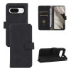 Чехол-книжка Skin Feel Magnetic Flip Leather на Google Pixel 8 - черный