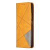 Чохол-книжка Rhombus Texture для Xiaomi Mi 11i/Xiaomi Poco F3/Redmi K40/K40 Pro - жовтий