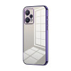 Противоударный чехол Space Fine Hole для Realme 9 Pro+ / Narzo 50 Pro - фиолетовый