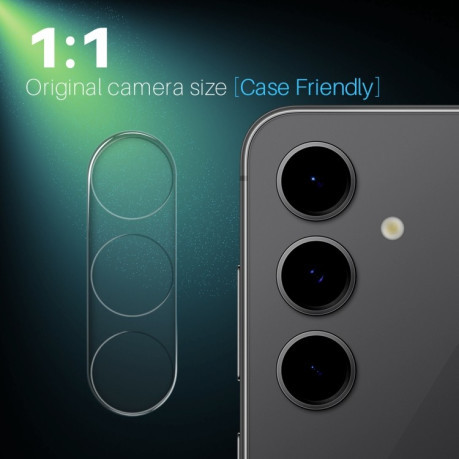 Защитное стекло на камеру HD Lens Protector для Samsung Galaxy S25 5G - прозрачное