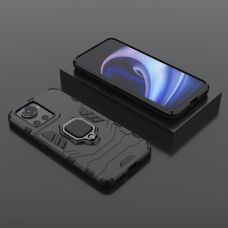 Протиударний чохол HMC Magnetic Ring Holder для OnePlus Ace 5G/10R - чорний