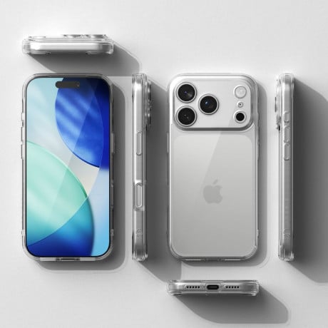 Оригінальний прозорий чохол Ringke Fusion на iPhone 17 Pro Max - Clear