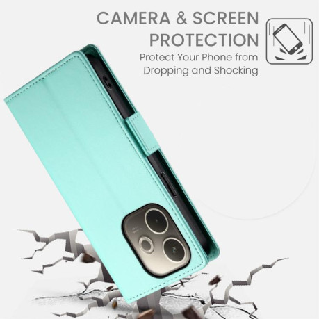 Чехол-книжка Side Buckle Magnetic Frosted Leather для OPPO A5 PRO 5G - зеленый