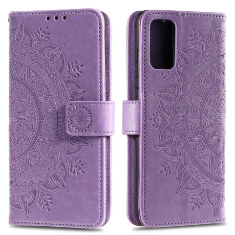 Чохол-книжка Totem Flower для Xiaomi Poco M3 - фіолетовий