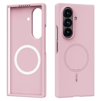 Силіконовий чохол ABEEL з MagSafe і м'яким покриттям на Samsung Galaxy Fold8 Ultra 5G — рожевий