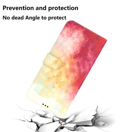 Чехол-книжка Watercolor Pattern для Samsung Galaxy A54 5G - Spring Cherry