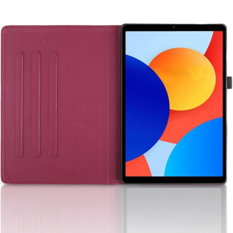Чохол-книжка Tree Life Embossed Rotation Leather для Xiaomi Redmi Pad SE 8.7 4G - червоний
