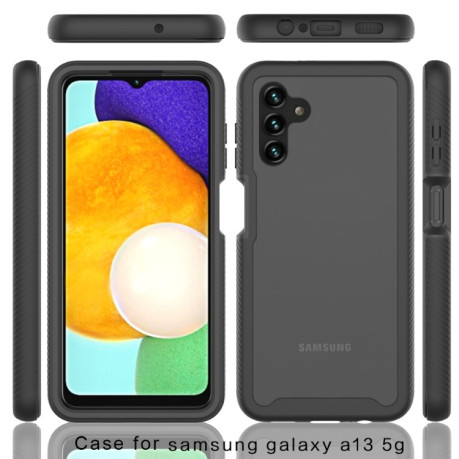 Противоударный чехол Starry Sky Series на Samsung Galaxy A13 5G/A04s - черный