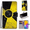 Чохол-книжка Coloured Drawing Cross для Samsung Galaxy M52 5G - Yellow and Black Signs