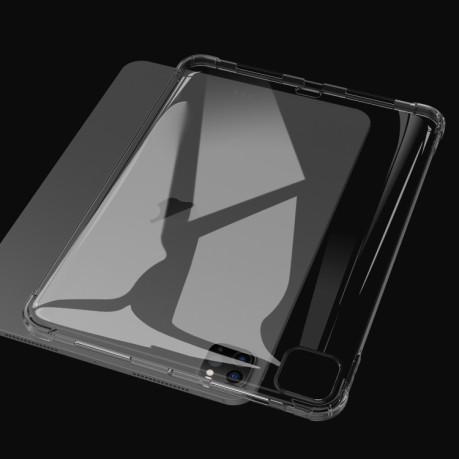 Противоударный чехол Highly Thicken Corners для iPad Pro 13 2024 - прозрачный