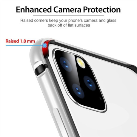 Бампер ESR Edge Guard Aluminum Alloy на iPhone 11 Pro Max- серебристый
