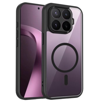 Протиударний магнітний софт-тач чохол Escase на Xiaomi 17T Pro 5G — чорний