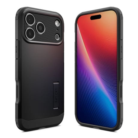 Оригинальный чехол Spigen Tough Armor &quot;T&quot; с MagSafe на iPhone 17 Pro Max - black