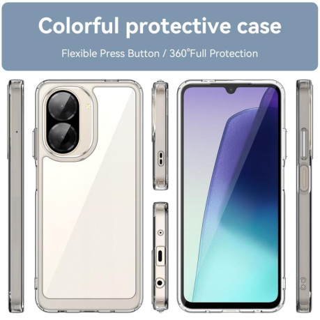 Противоударный чехол Colorful Acrylic Series для Xiaomi Redmi A5 4G 173.3mm - прозрачный