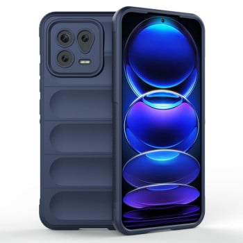 Силіконовий чохол Magic Flannel для Xiaomi 13 - синій