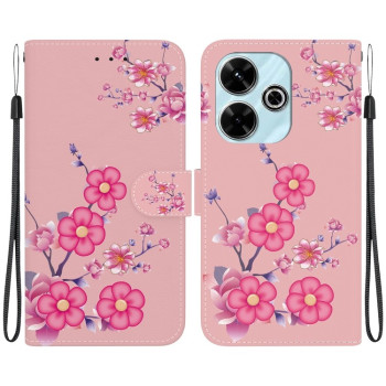 Чохол-книжка Colored Drawing Series на Xiaomi Poco M6 4G - Blossoms