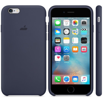 Силиконовый Чехол Silicone Case Midnight Blue для iPhone 6/ 6S