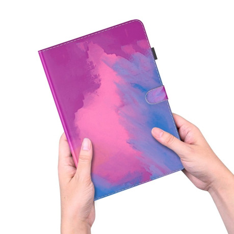 Чехол-книжка Voltage Watercolor для Xiaomi Mi Pad 5 / 5 Pro - Purple Red