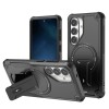 Протиударний чохол MagSafe Holder Armor PC Hybrid для Samsung Galaxy S26 5G — чорний