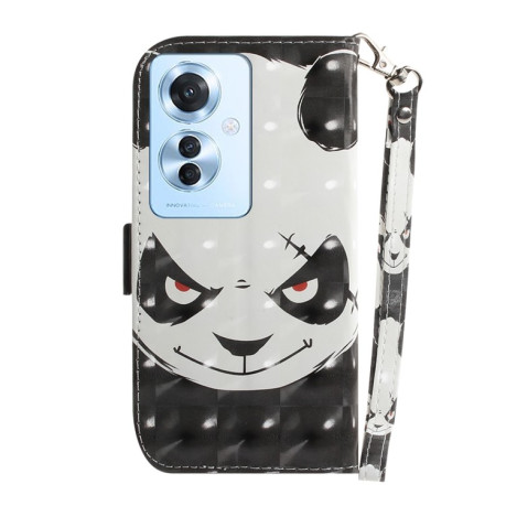 Чохол-книжка 3D Colored Horizontal для OPPO Reno11 F Global - Bear