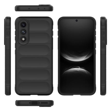 Силиконовый чехол Magic Flannel на OnePlus Ace 5 Ultra 5G / Nord 5 - черный