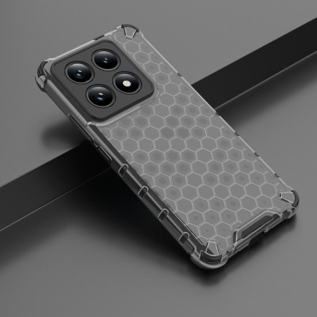Противоударный чехол Honeycomb на Xiaomi 14T Pro 5G Global - черный