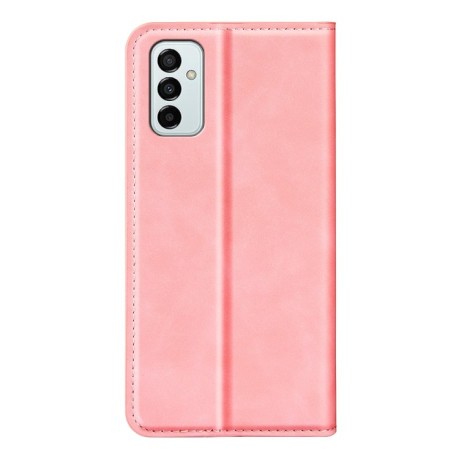 Чохол-книжка Retro Skin Feel Business Magnetic Samsung Galaxy M23 5G - рожевий