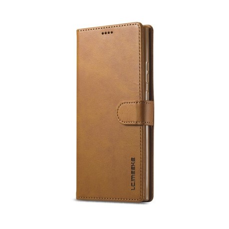Чохол книжка LC.IMEEKE Calf Texture Samsung Galaxy Note 20 Ultra - коричневий