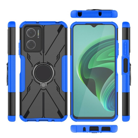 Протиударний чохол Machine Armor Bear для Xiaomi Redmi Note 11E/Redme 10 5G - синій