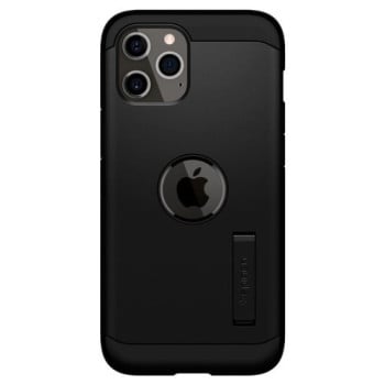 Оригинальный чехол Spigen Tough Armor на iPhone 12 Pro / iPhone 12 Black