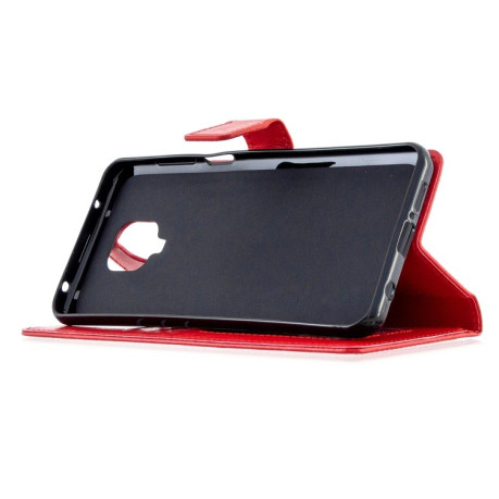 Чохол-книга Crazy Horse Texture на Xiaomi Redmi Note9 Pro/Redmi Note 9s - червоний