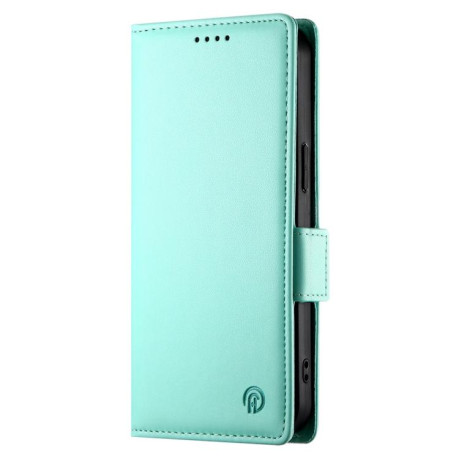 Чохол-книжка Side Buckle Magnetic Frosted Leather для OPPO Reno13 F /Reno13 FS 4G/5G - зелений
