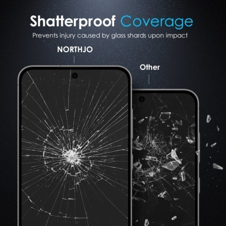 Защитное стекло NORTHJO A++ Screen Tempered Glass Film на Samsung Galaxy S25+ 5G