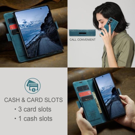 Чохол-книжка CaseMe-013 Multifunctional для Samsung Galaxy Fold 7 - синій
