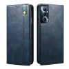 Чехол-книжка Simple Wax Crazy Horse для Realme C65 4G - синий