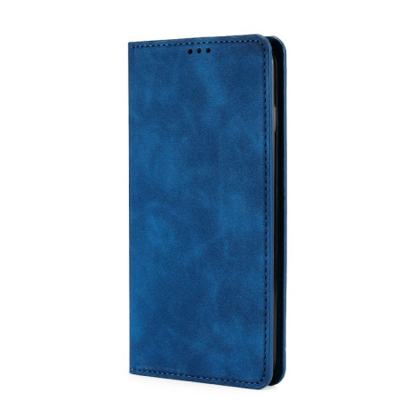 Чехол-книжка Retro Skin Feel Business Magnetic на Samsung Galaxy S23 Ultra 5G - синий