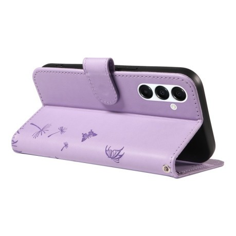 Чохол-книжка Dandelion Embossed Pattern Flip Leather  для Samsung Galaxy A26 5G - фіолетовий