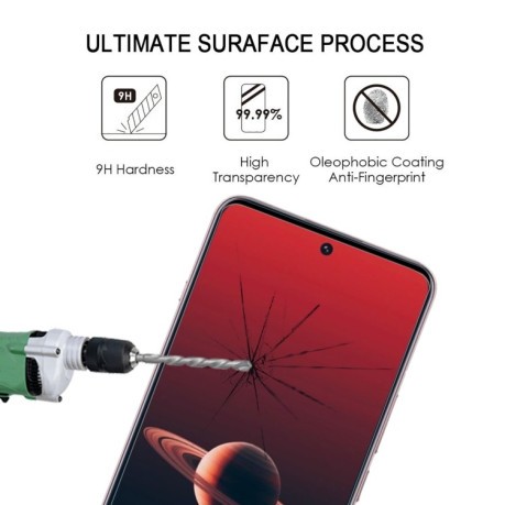 Защитное стекло 9H HD 3D Curved Edge (Full Glue) для OnePlus 13 - черное