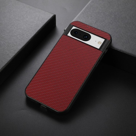 Ударозахисний чохол Carbon Fiber Texture на Google Pixel 8 - червоний