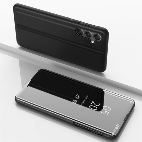 Чохол-книжка Clear View для Samsung Galaxy A24 4G/A25 5G - сріблястий