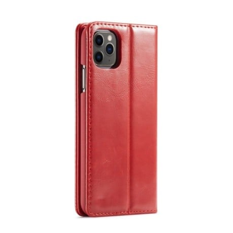 Кожаный чехол-книжка CaseMe 003 Series на iPhone 11 Pro Max - красный