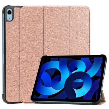 Чехол-книжка Solid Color Custer для iPad 11(2025)/iPad 10.9 (2022) - розовое золото