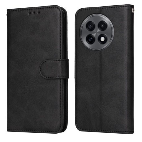 Чохол-книжка Classic Calf Texture Flip Leather для OnePlus 13R/Ace 5/Ace 5 Pro - чорний